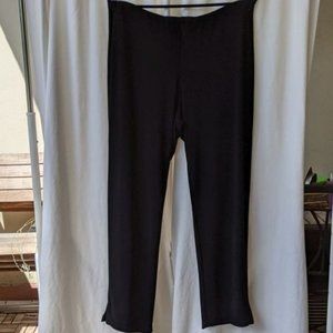 SYMPLI Tapered Black Pants, Size 16